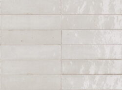 Płytki cegiełki białe - MARAZZI lume white lx M6RN. Włoskie topowe płytki ścienne retro z niejednorodną powierzchnią - barwa i kształt. Doskonałe do łazienki i kuchni.