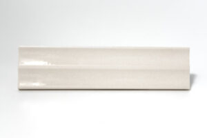 Płytki trójwymiarowe włoskie na ścianę białe, błyszczące Marca Corona Miniature Rima Brina 6x24 K050