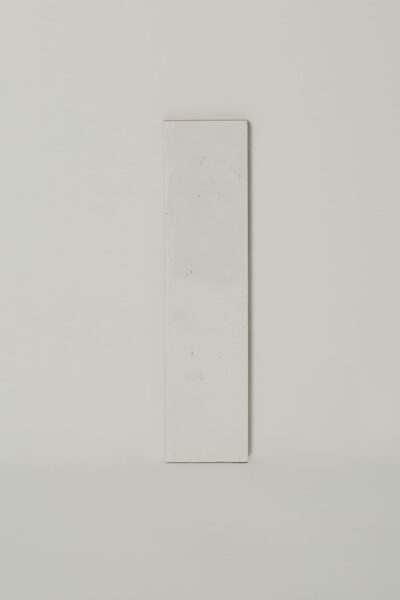 Płytka włoska biała cegiełka - MARAZZI lume white lx M6RN. Kafelki w starym stylu na ścianę do kuchni między szafki lub do łazienki pod prysznic.