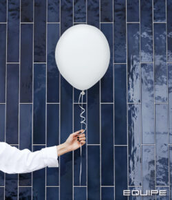 EQUIPE Manacor Ocean Blue 6,5x40 niebieskie płytki na ścianę cegiełki