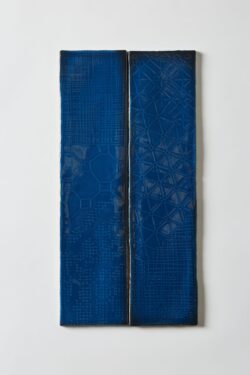 Płytki cegiełki, niebieskie, dekoracyjne - Harmony Pasadena Blue 7,5x30cm