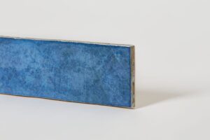 Płytki w kolorze niebieskim do łazienki na ścianę - Harmony DYROY BLUE 6,5x20