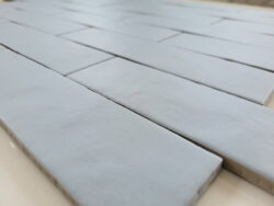 Płytki niebieskie, matowe na ścianę - Harmony RABAT BLUE 6x24,6