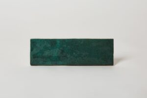 Harmony DYROY GREEN 6,5x20 - Błyszcząca, zielona płytka cegiełka
