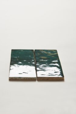 Harmony DYROY GREEN 6,5x20 - Kafelki zielone cegiełki