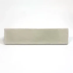 Płytki cegiełki zielone, błyszczące, krakelura, nierówne krawędzie, ścienne - ESTUDIO Vitral Verdone 7,5x30cm