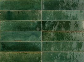 MARAZZI lume green lx, zielone włoskie kafelki na ścianę lub podłogę w małym formacie cegiełki 6x24. Płytki Marazzi.
