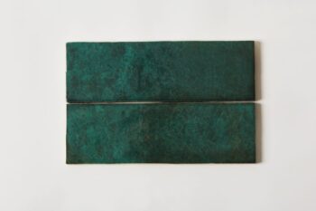 Zielone płytki do łazienki w połysku - Harmony DYROY GREEN 6,5x20
