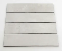 Equipe Argile Ice 6x24,6 cm płytki jasnoszare matowe cegiełki