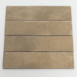 EQUIPE Argile Siena 6x24,6 płytki beżowe matowe