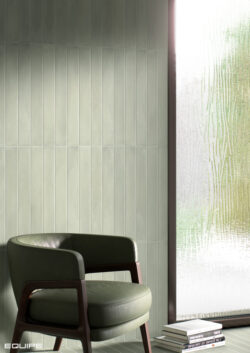 EQUIPE Stonella LEAF 7,5x60 seledynowe długie płytki cegiełki mat na ścianie i podłodze