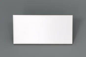 Fabresa Plaqueta Blanco Mate 10x30 białe kafelki matowa