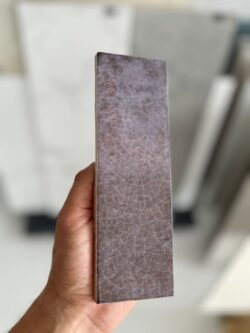 Fioletowe płytki do łazienki - Harmony DYROY AUBERGINE 6,5x20cm