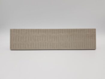 Kafelki cegiełki ozdobne, szarobrązowe - Harmony Lagoon Taupe Decor 6x24,6