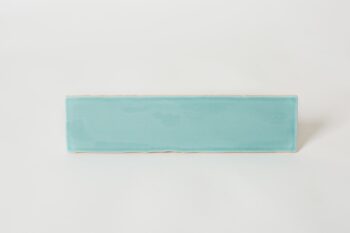 Harmony Poitiers Mint 7,5x30cm - Płytki miętowe cegiełki ścienne