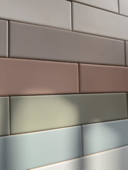 Kafelki cegiełki matowe na ścianę 5x20 Estudio Glenbrook