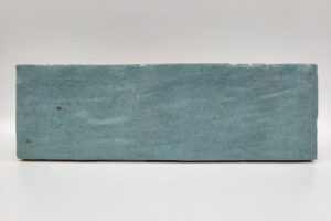 Kafelki morskie - Harmony RIAD AQUA 6,5x20 cm. Płytki w małym formacie cegiełki na ścianę z efektem rzemieślniczym w połysku.