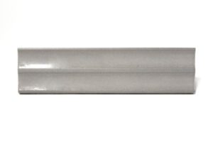 Małe płytki 3d szare błyszczące ścienne Marca Corona Miniature Rima Piuma 6x24 K049