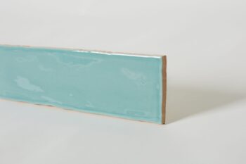 Miętowe płytki cegiełki na ścianę - Harmony Poitiers Mint 7,5x30