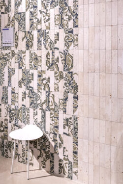 Marca Corona Miniature Fregio Verde Maiolica 6X24 płytki dekoracyjne