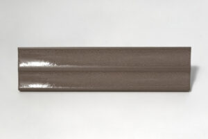 Płytki 3d ścienne szarobeżowe w połysku Marca Corona Miniature Rima Tortora 6x24 K054