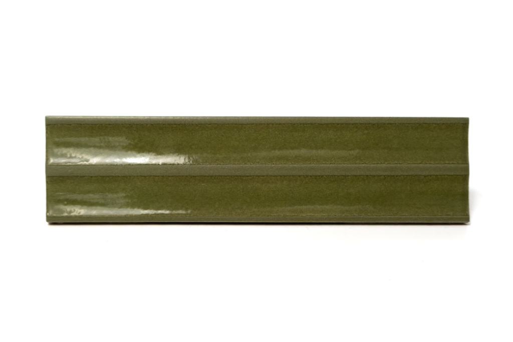 Płytki 3d ścienne zielone Marca Corona Miniature Rima Posidonia 6x24 K055