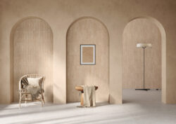 Płytki lastryko cegiełki beżowe ściana Harmony Trace Sand Plain 6x30