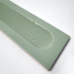 Płytki ścienne dekoracyjne zielone 3d Harmony DOCS GREEN VALLEY LT/9,5X39,5/R