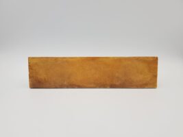 Płytki ścienne żółte - Cifre Jazba Yellow Brillo 6x24,6 cm. Kafelki cegiełki z postarzaną, błyszczącą powierzchnią na ścianę do kuchni lub łazienki.