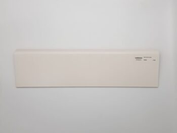 Białe płytki 3d - Peronda Harmony ONA White 12x45cm. Biała glazura dekoracyjna na ścianę do salonu, łazienki.