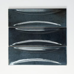 EQUIPE Hanoi Arco Blue Night 6,5x20 ciemnoniebieskie płytki ścienne