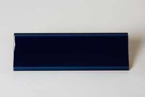 Harmony BOW BLUE 15x45 - Niebieskie płytki dekoracyjne 3D