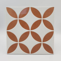 Harmony Mayari Clay Petals LT 22,3x22,3 - Kafelki ozdobne gliniane