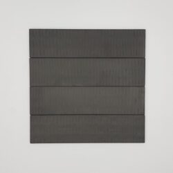 Kafelki dekoracyjne, ciemnoszare - Harmony Lagoon Anth Decor 6x24,6