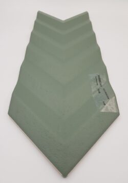 Kafle dekoracyjne na ścianę, zielone - Harmony Fold Green 15x38