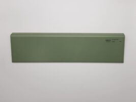 Kafle trójwymiarowe, zielone - Peronda Harmony ONA Green 12x45cm. Matowe płytki ścienne w kolorze zielonym z obłą krawędzią, przeznaczone na ścianę.
