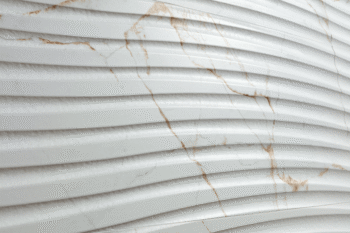Museum DUAL WHITE DECOR 33,3x100 - Biały dekor do łazienki