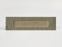 Płytki ceglane szarozielone dekor Marca Corona Miniature Fornace Formella Verde Muschio 6x24cm J423