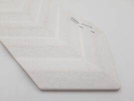 Płytki ceramiczne, dekoracyjne, białe - Peronda Harmony Fold White 15x38cm. Kafel dekoracyjne, ścienne do łazienki, salonu, kuchni.,