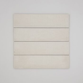 Płytki dekoracyjne, białe z postarzaną, matową powierzchnią - Harmony Lagoon White Decor 6x24,6