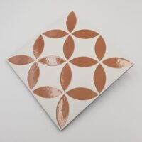 Harmony Mayari Clay Petals LT 22,3x22,3 - Płytki dekoracyjne do kuchni