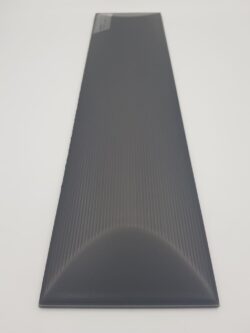 Płytki dekoracyjne na ścianę, ciemnoszare - Harmony LOG Anthracite 12,5x50