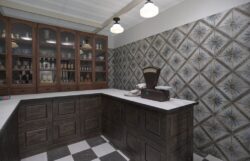 Płytki marokańskie na ścianę - Peronda Fs Marrakech Blue 45x45 cm. Ściana z płytkami dekoracyjnymi w sklepie.