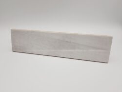 Płytki srebrne dekor - Peronda Harmony BARI SILVER DECOR 6x24,6 cm. Srebrne - szare płytki dekoracyjne z błyszczącą, przetartą powierzchnią 3D.