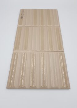 Płytki trójwymiarowe do łazienki - Harmony MOVES TAUPE 20x40