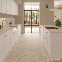 EQUIPE Argile Siena 6x24,6 płytki beżowe mat podłoga kuchnia