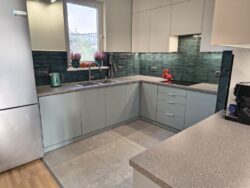 Kafelki cegiełki ścienne do kuchni 6x25 Harmony Sunset Petrol