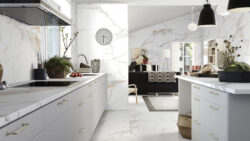 Kuchnia biały marmur - Museum PRALINE GOLD NT 60x120