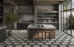 Peronda FS Brush Line22,3x22,3 - kafelki szare, podłogowe do kuchni