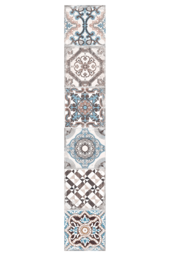 Płytka pachworkowa - Absolut Keramika Tuvalu 15x90cm